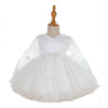 White Girl One Year Old Celebration Dress Tulle Tutu Skirt