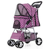 Luxury Foldable Pet Stroller – Breathable & Travel-Friendly