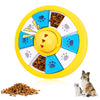 Yellow Green Dog Puzzle Feeder Toy