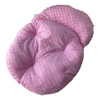 Pink Princess Plush Pet Bed
