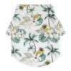 Tropical Floral Beach Hawaii Dog Shirt