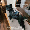 Black Dog Backpack Harness and Hat Set