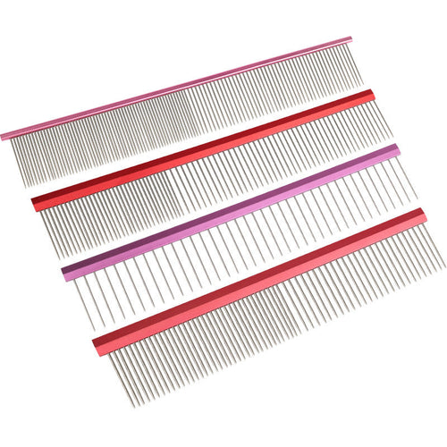 Stainless Steel Pet Grooming Comb 4 Sizes