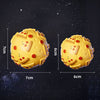 Latex Squeaky Food Ball Pet Toy Hamburger Pizza