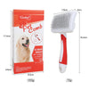 Self-Cleaning Slicker Brush for Dogs & Cats
