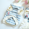 Cotton Striped Sailor Pet Shirt or Dress matching couple outfit