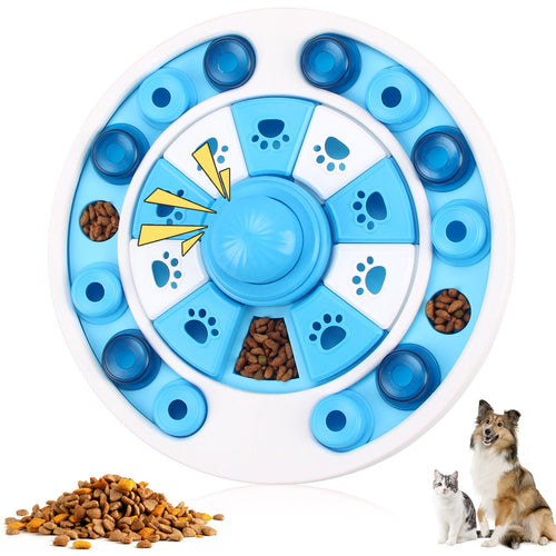 Interactive Dog Puzzle Feeder Slow Toy