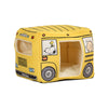 Cartoon Bus 2-in-1 Pet House Bed
