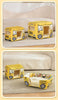 Cartoon Bus 2-in-1 Pet House Bed