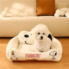 Peanuts Snoopy Plush Pet Sofa Bed