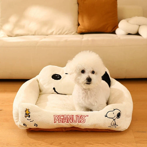 Peanuts Snoopy Plush Pet Sofa Bed