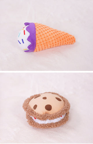 Ice Cream Truck Hide & Seek Plush Dog Toy