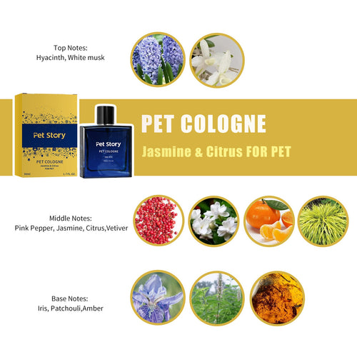 Alcohol-Free Pet Cologne Spray 3 Scent Set