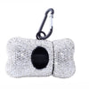 Bling Dog Poop Bag Holder – Crystal Bone Dispenser