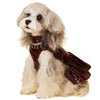 Luxe Leather Pet Beret Dress With Hat