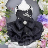 Pet Dress Pearl Diamond Crown 2 Colors