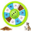 Yellow Green Dog Puzzle Feeder Toy