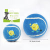 Printed Tennis Ball Pet Toy