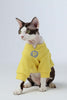 Embroidery Waffle T-Shirt - Yellow