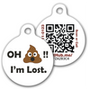 PetHub QR Pet ID Tag – Oh Crap I’m Lost