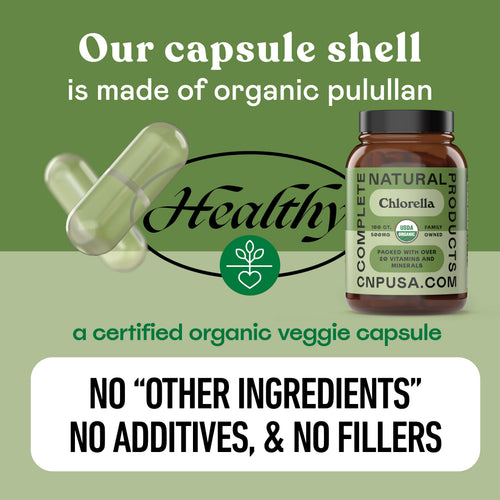 Organic Chlorella Capsules
