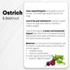 Ostrich Chips with Beetroot (2.5oz): The Flavorful, Immune System Supporting Treat for Dogs