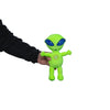 Space Alien & Rocket Plush Dog Toy Gift Set – with Squeaker & Crinkle Paper for Fun Play