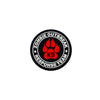 ZOMBIE OUTBREAK Red PVC Morale Patch