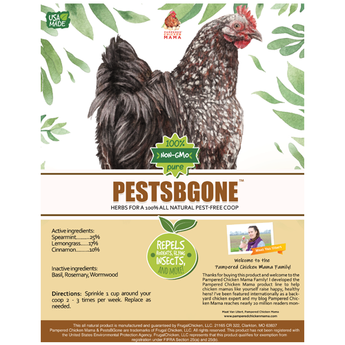 PestsBGone for Keeping Chicken Coops Pest Free! All Natural & Safe [Repel Flies, Mosquitoes, Gnats, & More]