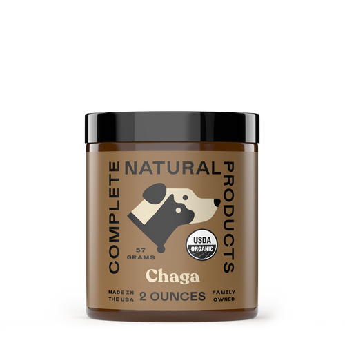 Organic Chaga Mushroom Powder for Dogs and Cats