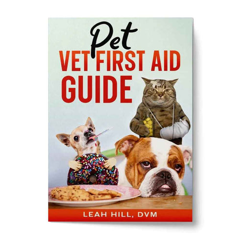 **SALE** Pet Vet First Aid Guide Paperback – Dog & Cat Emergency Handbook with CPR, Toxicity Charts, Dosage Calculators & Step-by-Step Pet First Aid Instructions