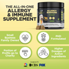 Allergy & Immune Support Chews for Dogs (Peanut Butter Flavor)