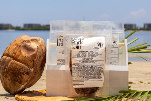 Dehydrated Pork Loin – 4oz | Raw Instincts | USA-Sourced, Small Batch Treat for Cats & Dogs