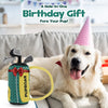 PUPROAR Golf Dog Toy | Cute Squeaky Plush Dog Toy with Rope & Crinkle