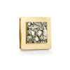Pyrite Galaxy Crystal Charm – Gold or Silver | DIPHDA