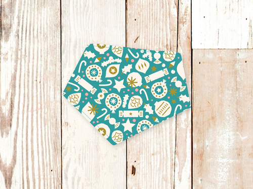 Party Favors Turquoise Dog Bandana
