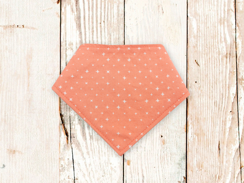 Peach Twinkle Dog Bandana