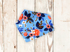 Periwinkle Fleur Dog Bandana