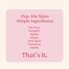 Pup-kin Spice Dog Treats