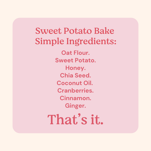 Sweet Potato Bake Dog Treats