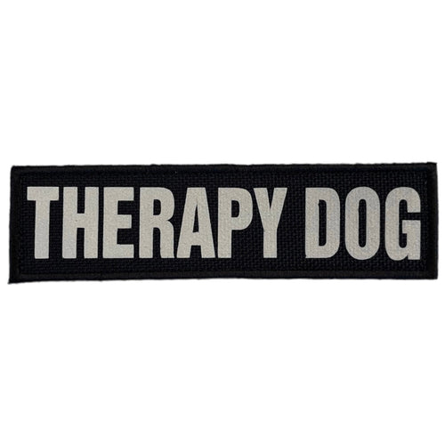 REFLECTIVE HIGH VISIBILITY BLACK Tag Patch
