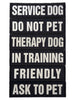 REFLECTIVE HIGH VISIBILITY BLACK Tag Patch