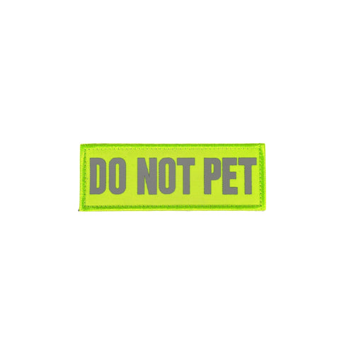 REFLECTIVE HIGH VISIBILITY NEON Tag Patch