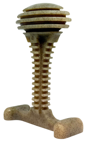 Honey Bone Dental Tower - Indestructible Nylon Dog Chew Toy XL | USA Made