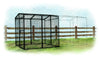 Walk-In 8 ft. Chicken Run (6'6W x 7'6L x 6'3H)