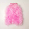 Haute Couture Feathered Luxury Pet Sweater