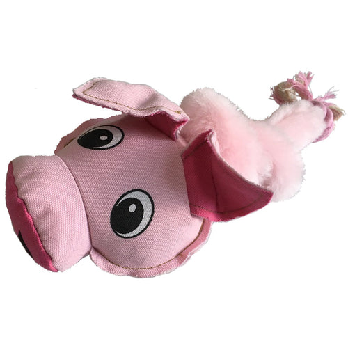 22 Safari Pig Animal Toy with Embedded Ball & Rope