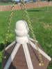 Amish Handmade Poly Bird Feeder – Weatherproof Tube Feeder for Outdoors