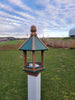 Amish Handmade Poly Bird Feeder – Weatherproof Tube Feeder for Outdoors