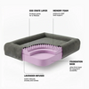 Premium Orthopedic Memory Foam Dog Bed - Charcoal (Medium) (LP)